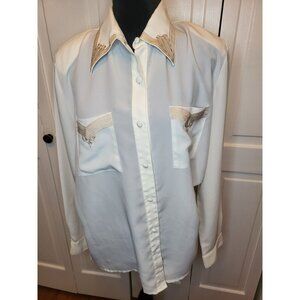Karen Che Vintage 90s Does 40s Button Up Shirt 12 Retro Twee Nautical Cosplay